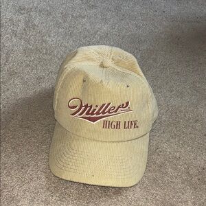 Miller's High Life Corduroy Cap